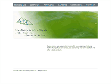 Tablet Screenshot of algaefloatingsystems.com